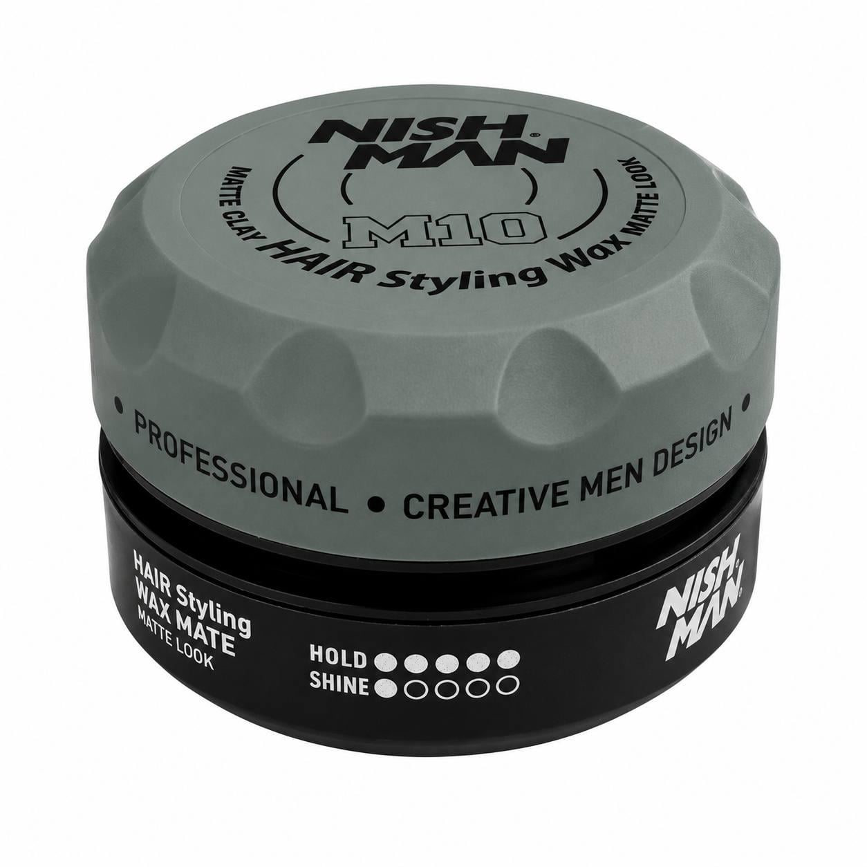Глина для стилізації волосся матова Nishman Matte Clay M10 150 мл