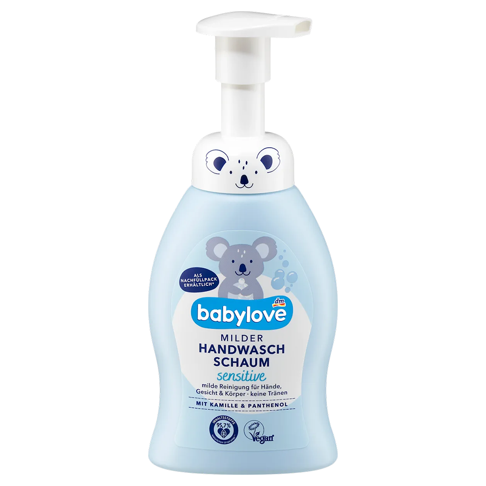 Мыло-пена детское Babylove Sensitive для нежной и чувствительной кожи 250 мл (EPI-15102025-238)