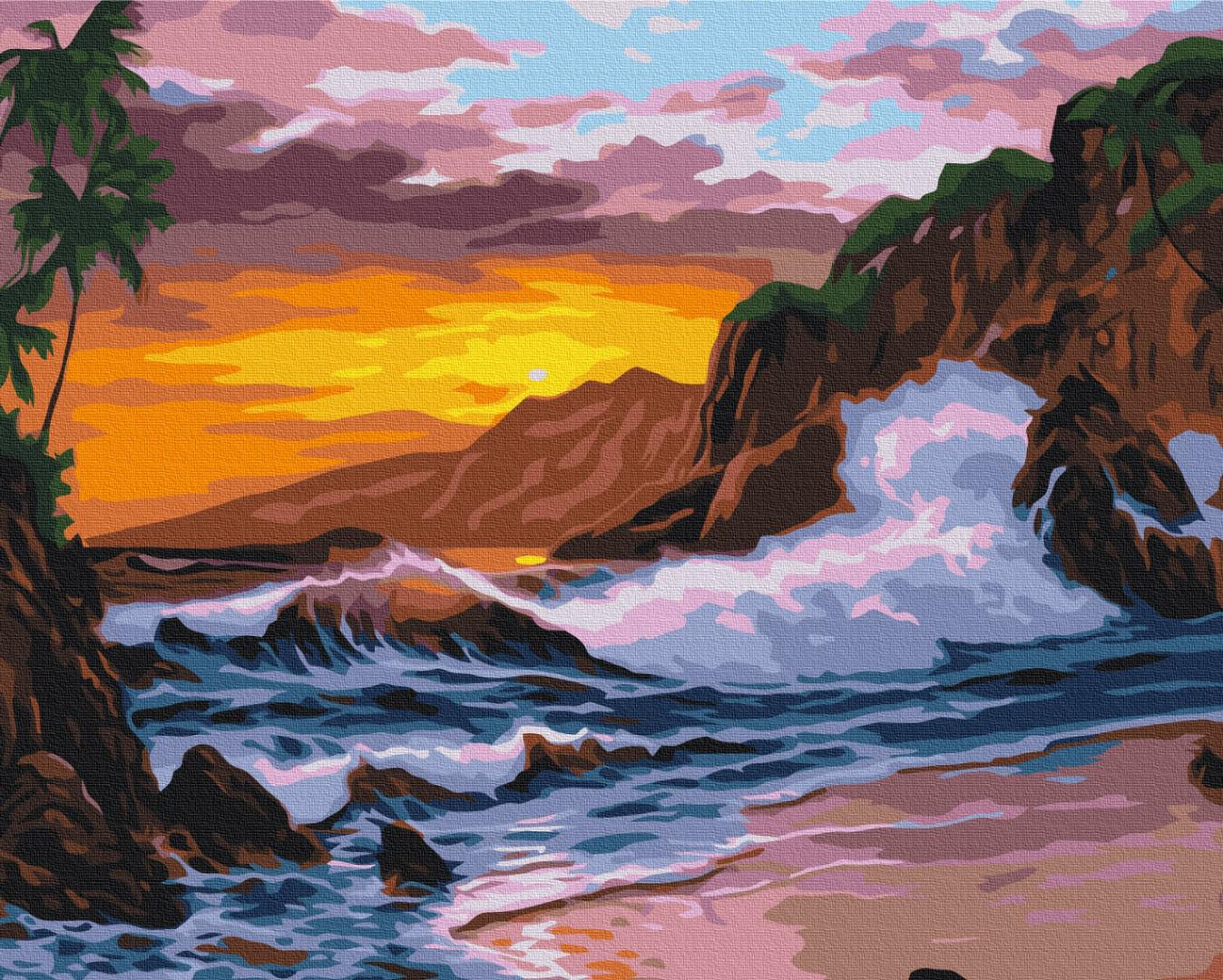 Картина по номерам Brushme Морские волны 40x50 см (PBS52108)