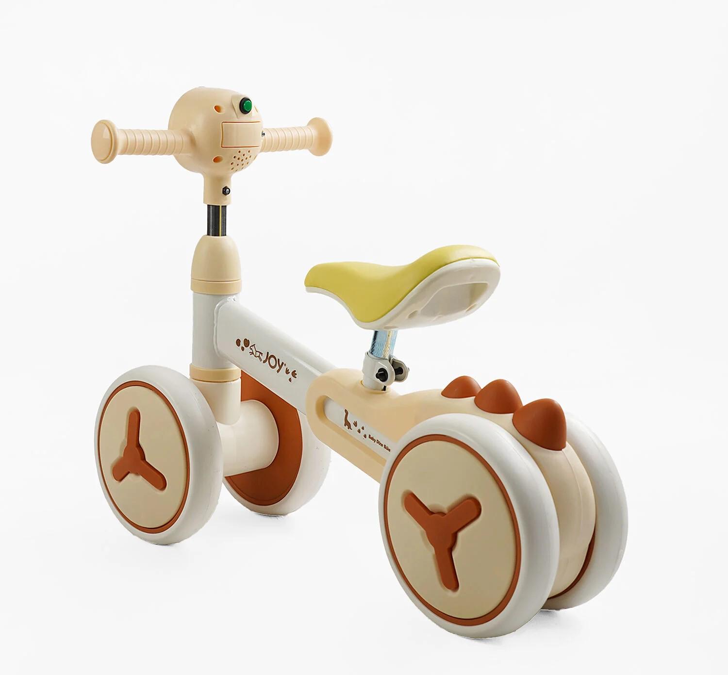 Біговел-толокар Joy музика/підсвічування Бежевий (J-12563) - фото 3 Біговел-толокар Joy музика/підсвічування Бежевий (J-12563) - фото 3