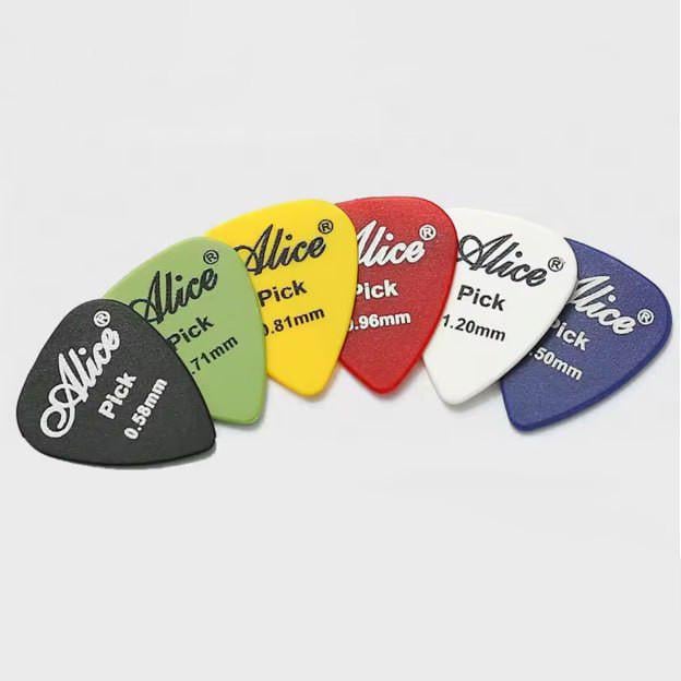 Медиатор для гитары шершавый Alice 6 шт.