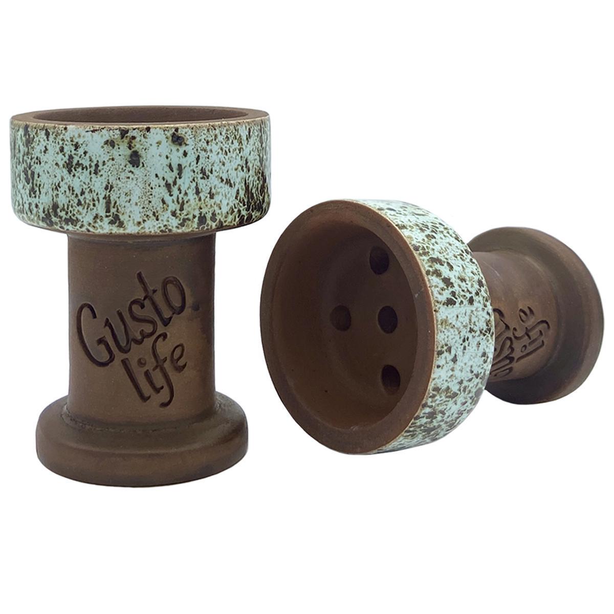 Чаша для кальяна Gusto Bowls Rook White/Grey (19072023-15) Чаша для кальяна Gusto Bowls Rook White/Grey (19072023-15)