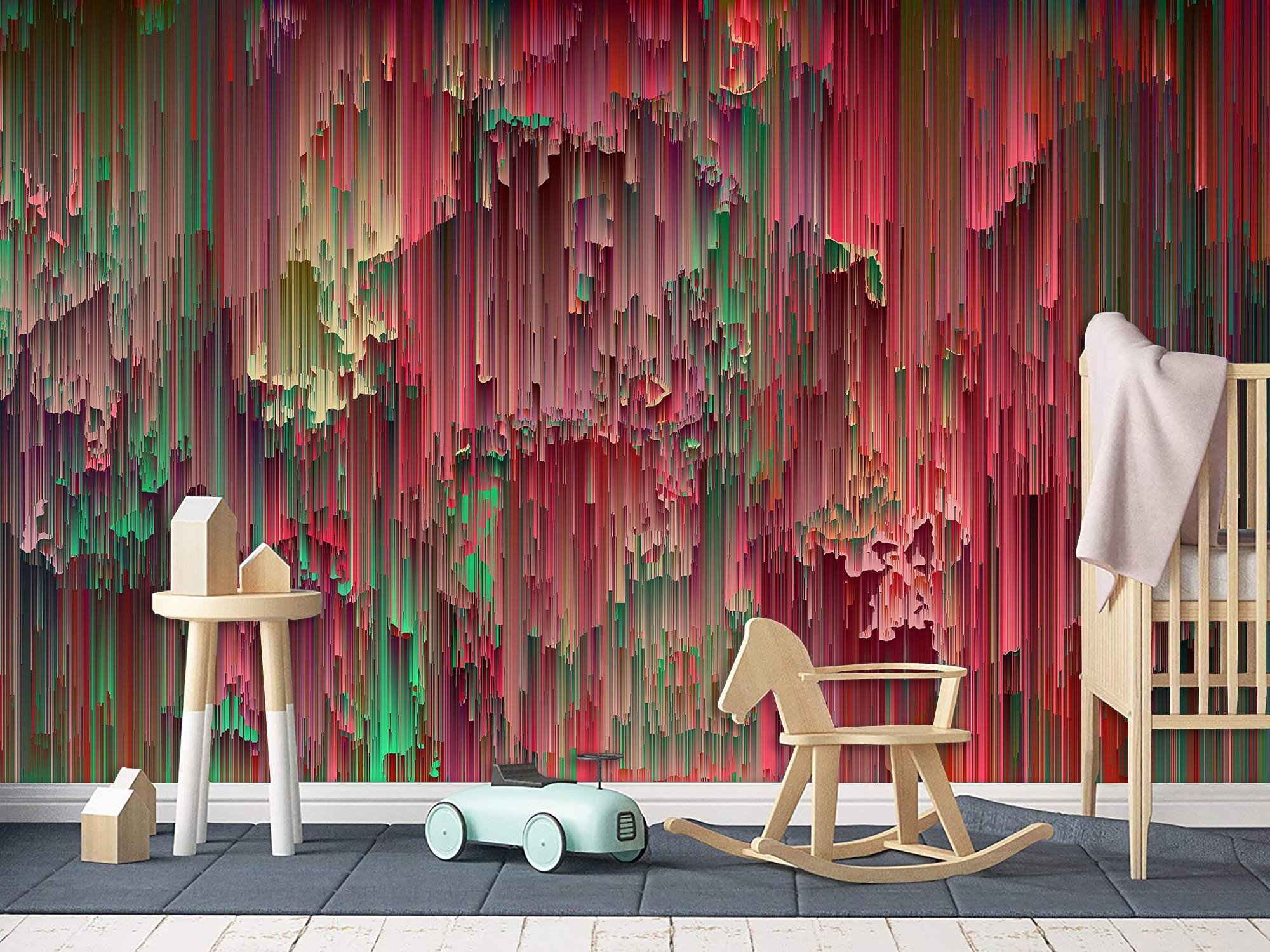 Фотообои флизелиновые Абстрактные узоры в ярких цветах 345х230 см (SPF-127/6)