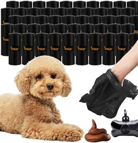 Пакети гігієнічні для прибирання екскрементів собак із чохлом 50 роликів 1000 шт. - фото 5