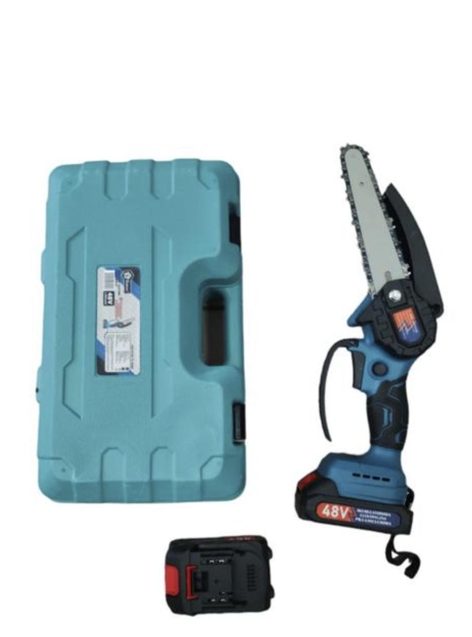 Минипила цепная Domotec аккумуляторная 48V 4Аh (30480471) - фото 2 Минипила цепная Domotec аккумуляторная 48V 4Аh (30480471) - фото 2