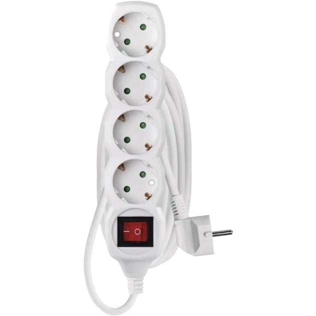 Подовжувач мережевий EMOS P1423R 4 розетки 3 м (2983440831)