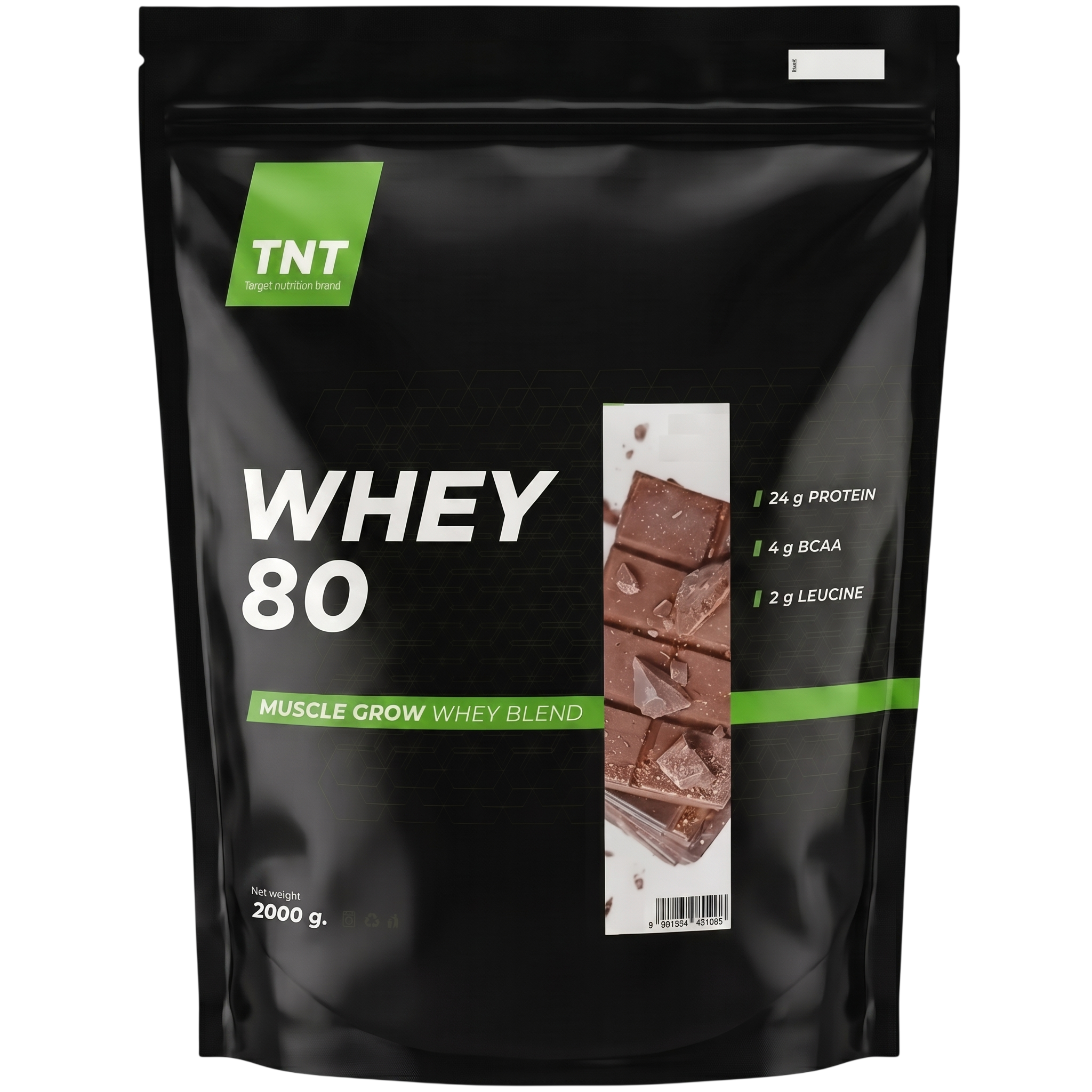 Протеїн TNT Nutrition Whey 80 Muscle Grow Шоколад 2 кг