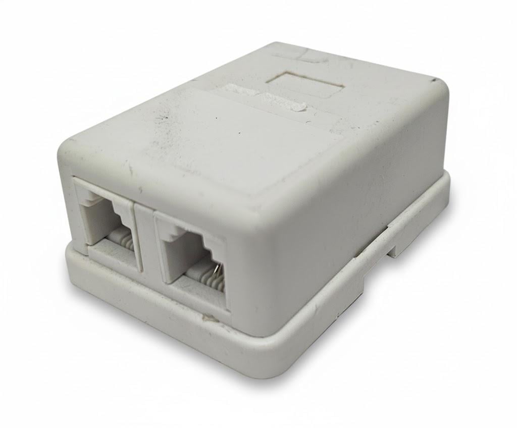 Розетка телефонна з 2-а гніздами (7775)