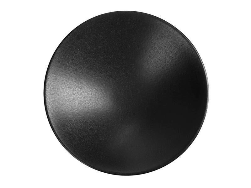 Салатник фарфоровый круглый Porland 25 см Black (368126/Bl)