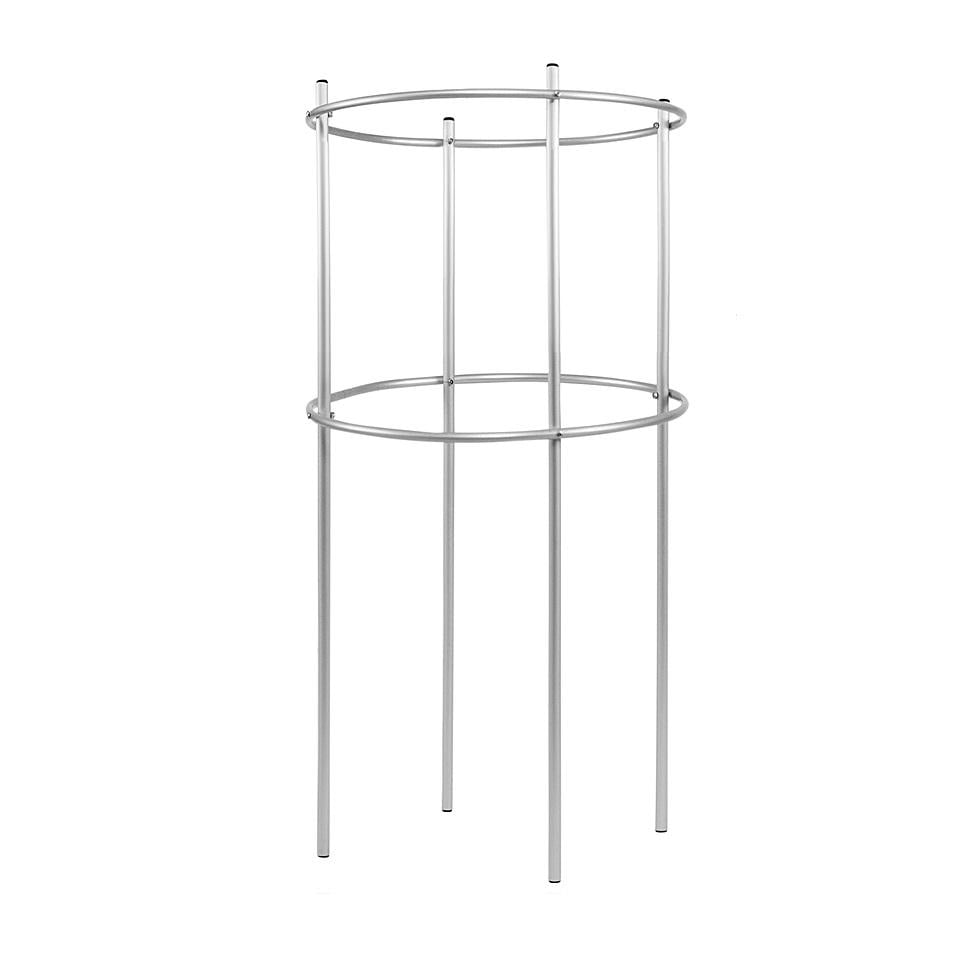 Опора для рослин кільцева шпалера на два кільця 1000х600х600 мм (КОШ-D16/D13-1000*600/2)