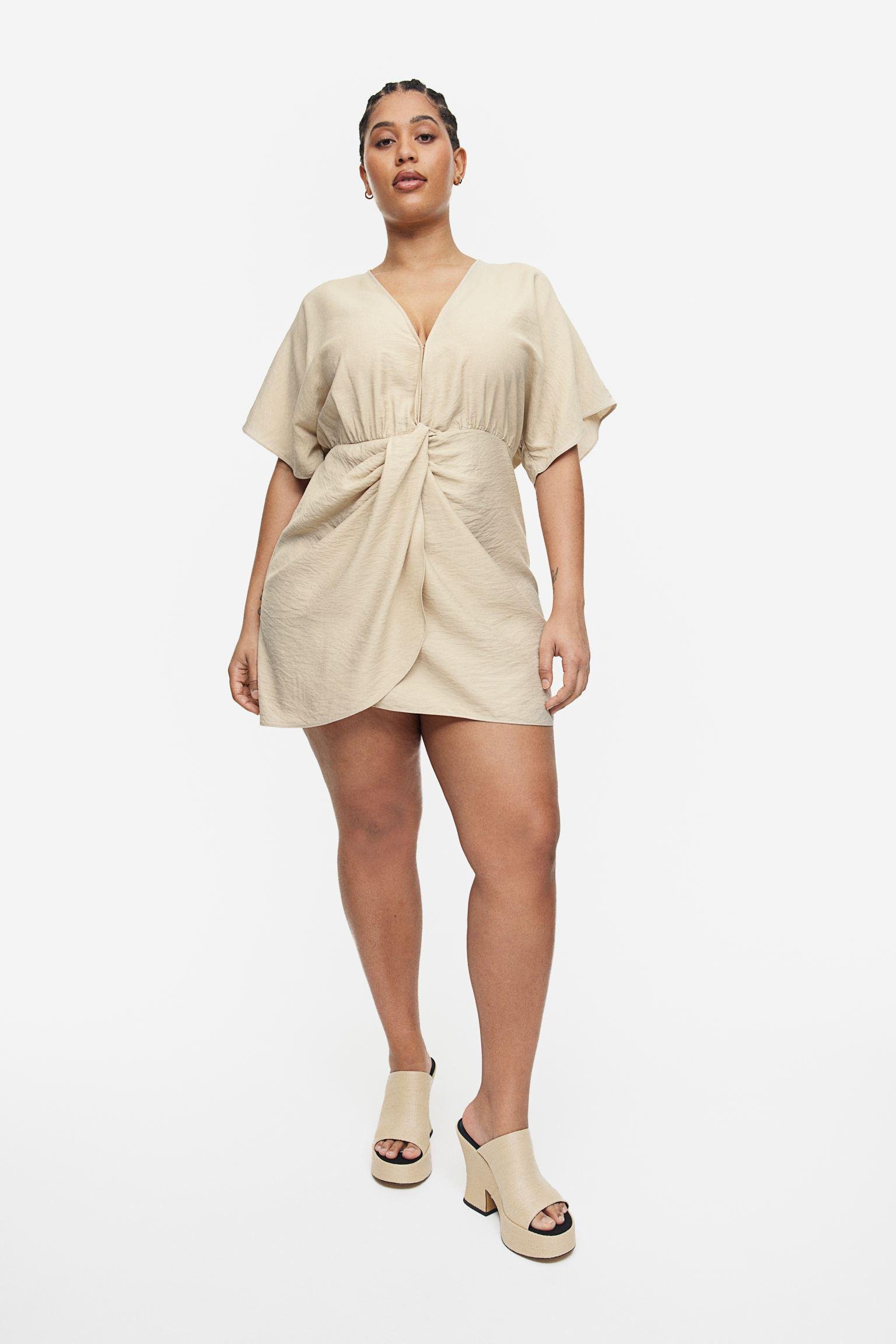 Сукня H&M XL Світло-бежевий (A22111169790) Сукня H&M XL Світло-бежевий (A22111169790)