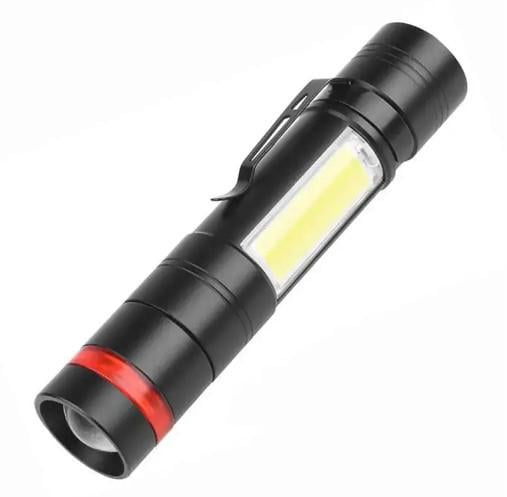 Фонарь Quantum ручной Assistant 3W LED/COB с USB