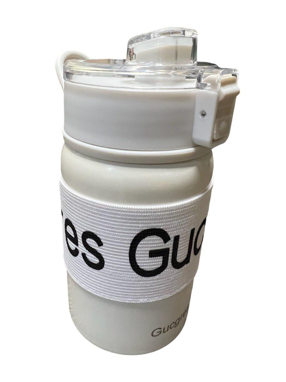 Термокружка Gucgres 400 мл с сеткой заварником Белый (10381048)