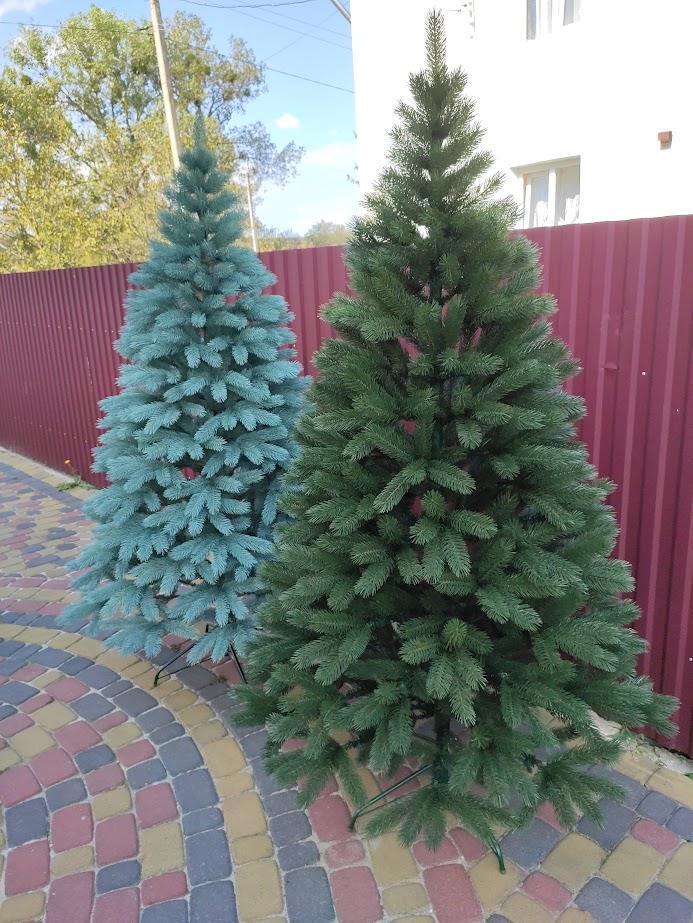 Штучна ялинка лита Буковельська з підставкою 2,3 м Зелений (NYT15310) - фото 10 Штучна ялинка лита Буковельська з підставкою 2,3 м Зелений (NYT15310) - фото 10