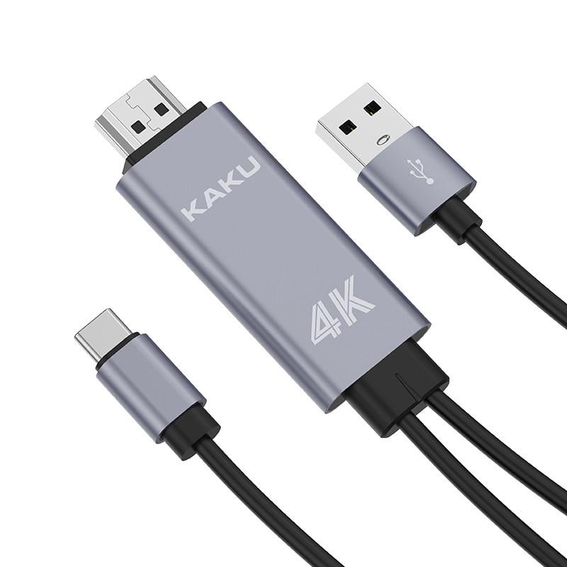 Кабель переходник Kaku KSC-557 Type-C to HDMI