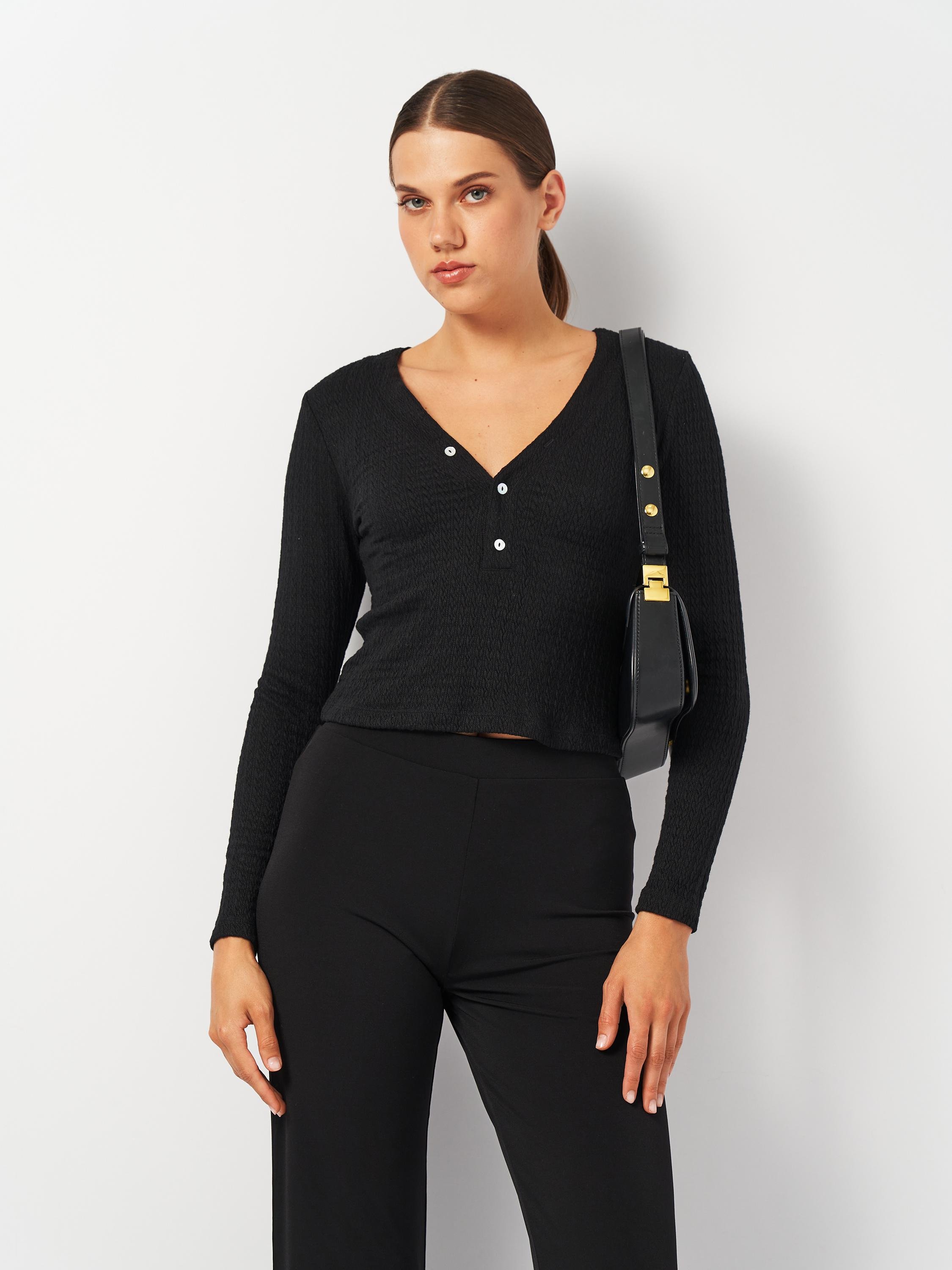 Топ женский XS Черный (2001141ral)