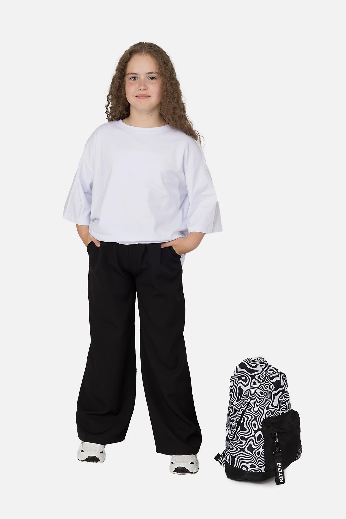 Брюки для девочки ЦБ-00253475 146 см Черный (SKT001002080) Брюки для девочки ЦБ-00253475 146 см Черный (SKT001002080)