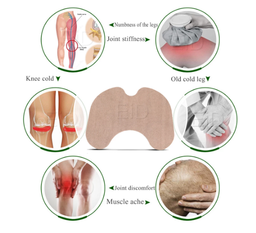 Медичний пластирь для зняття болю в суглобах коліна (5608) - фото 5