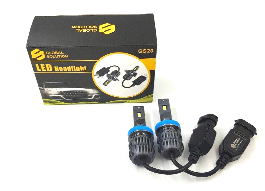 Автомобільні лампи світлодіодні Global Solution GS20 H11 24W 6000Lm білий 6000K 2 шт. (2288402003) - фото 2 Автомобільні лампи світлодіодні Global Solution GS20 H11 24W 6000Lm білий 6000K 2 шт. (2288402003) - фото 2