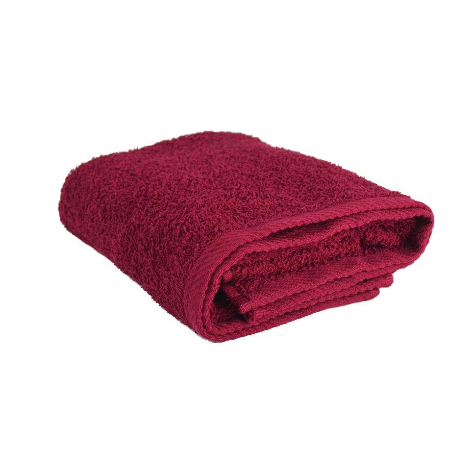 Махровое полотенце GM Textile 50х90 см Бордовый