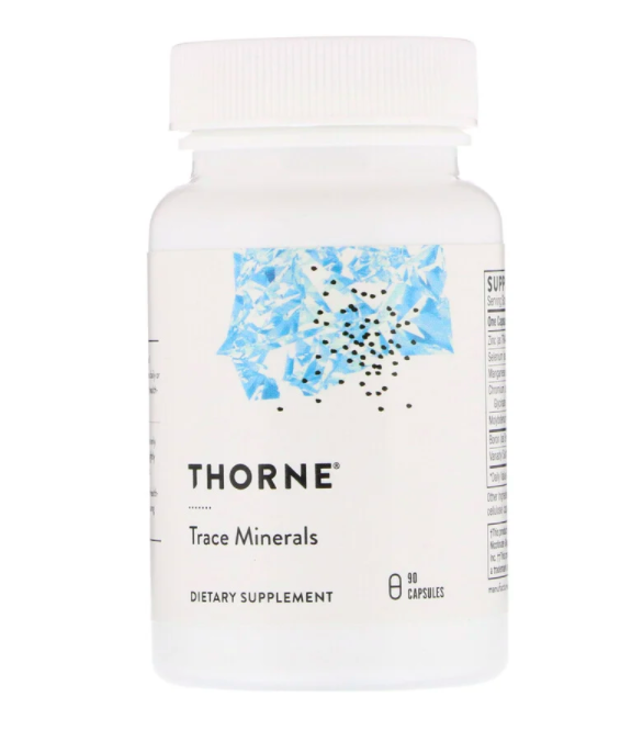Біологічно активна добавка Thorne Research labs Trace minerals 90