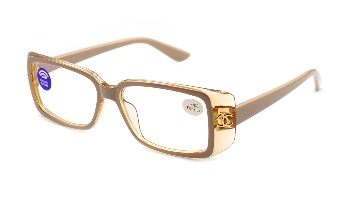 Окуляри для зору в пластиковій оправі Verse 24009-C2 Blue Blocker +4,00 (28326136)