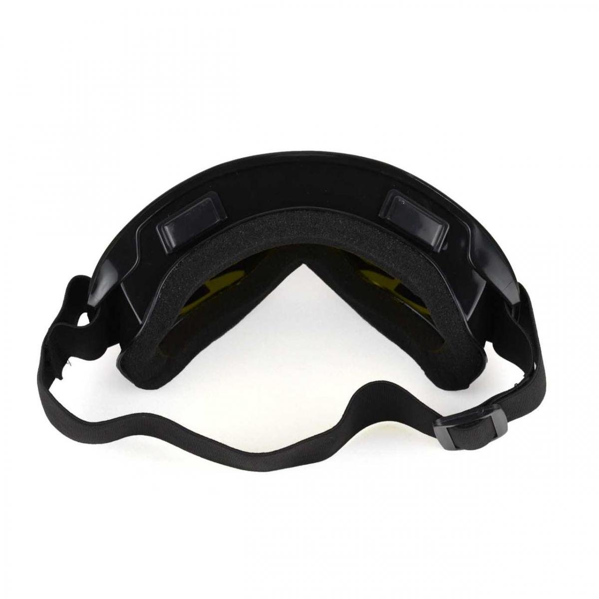 Маска-очки для спорта с вентиляцией Желтая линза (МГ-1001-54) - фото 7