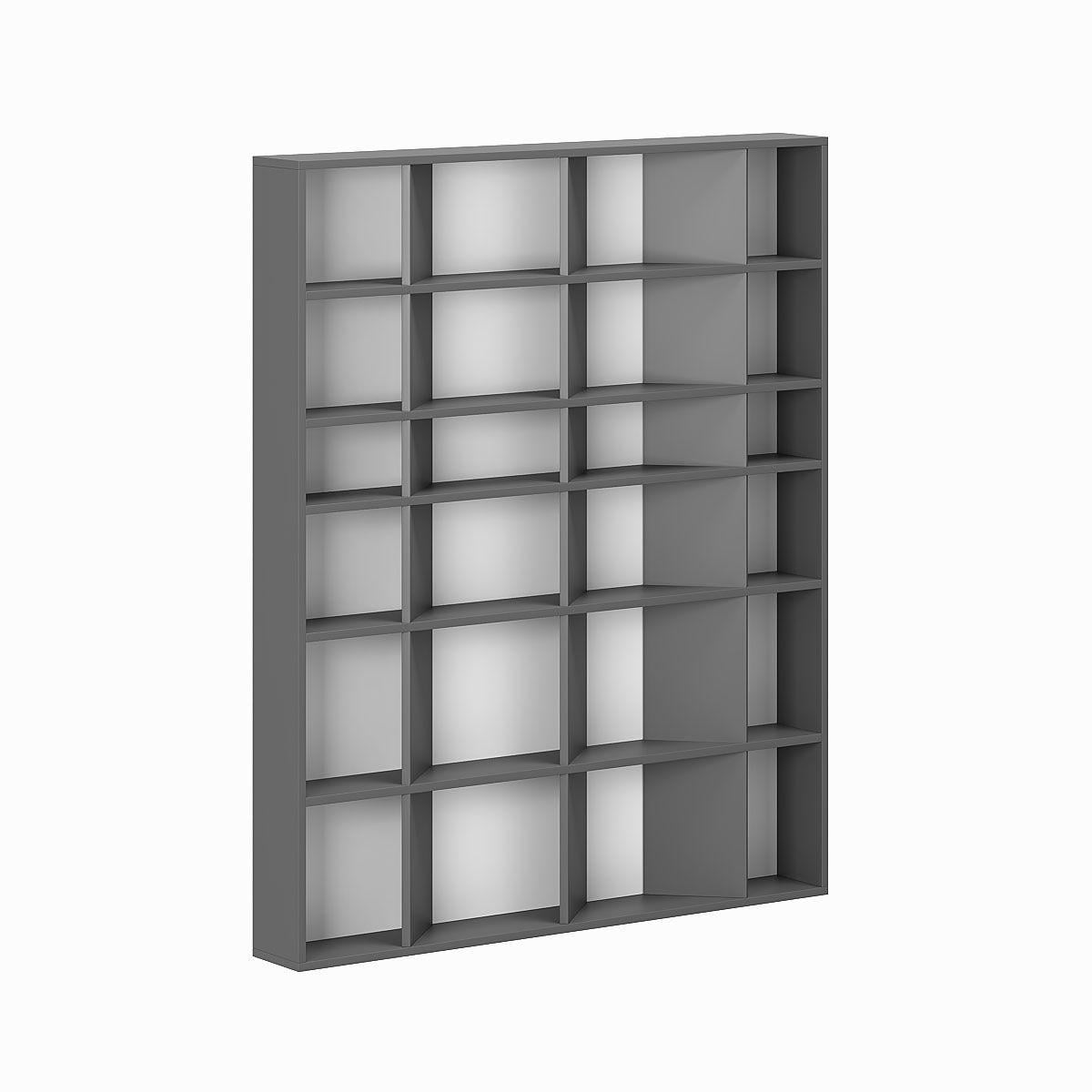 Стеллаж открытый Art in Head 1 Light 1200х1460х160 мм Графит (LT13070000000)
