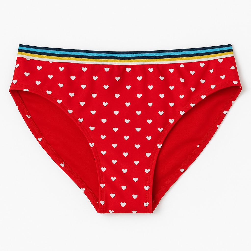 Купальні трусики PRIMARK 19627 принт 146-152 см Червоний (3331109413346)