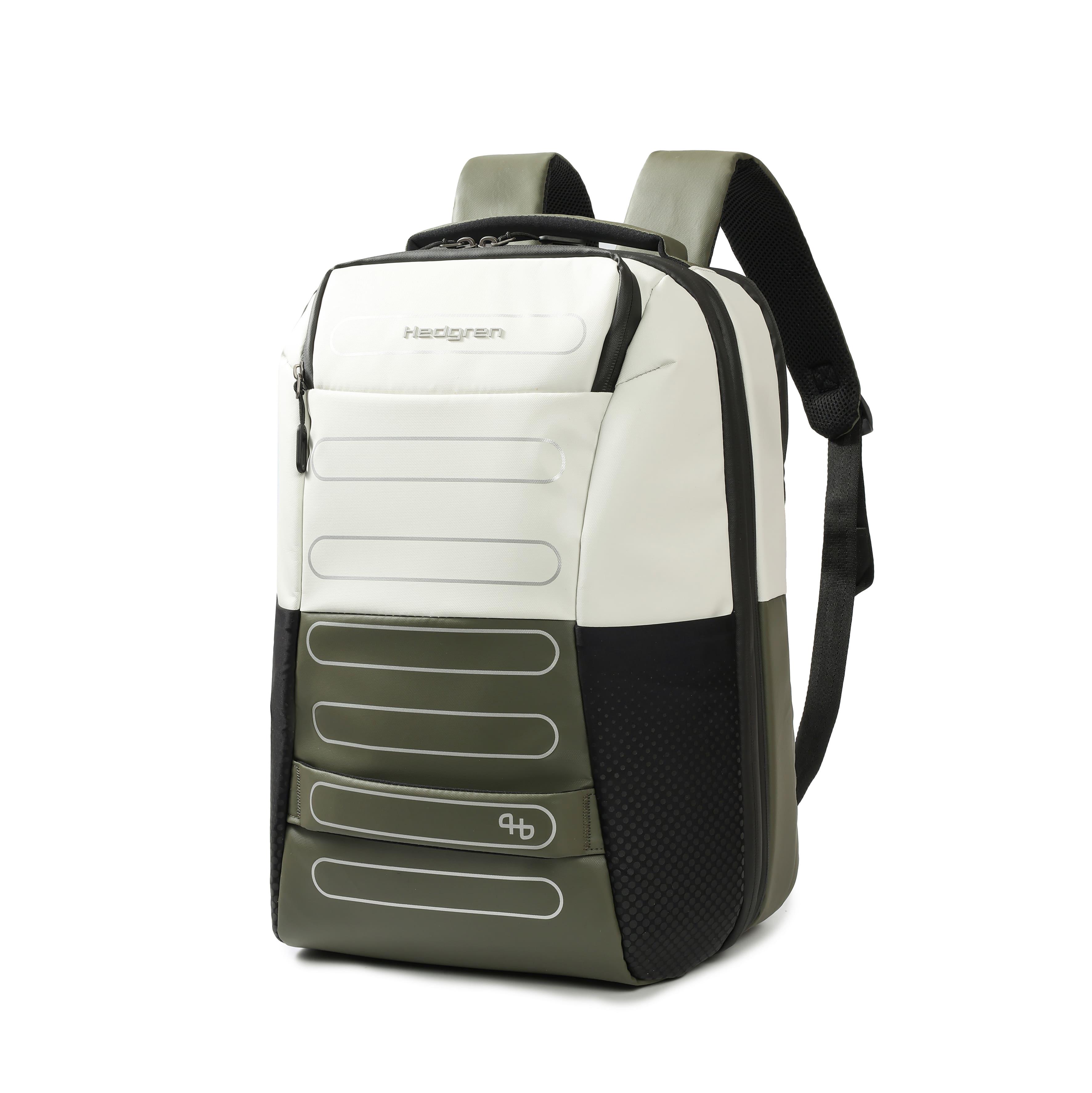 Рюкзак Hedgren Comby Performance HCMBP08/904 з розширенням та дощовиком 44х19х31 см 25,9 л Сіро-оливковий (31887748)