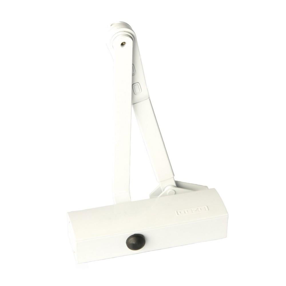 Дотягивающий дверной GEZE TS 2000VBC ЕN3/4/5 White с локтевой тягой с фиксацией