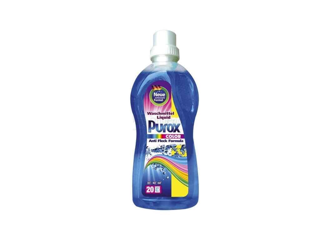 Гель для прання PUROX для кольорових тканин Автоматичне COLOR 1 л (891579)