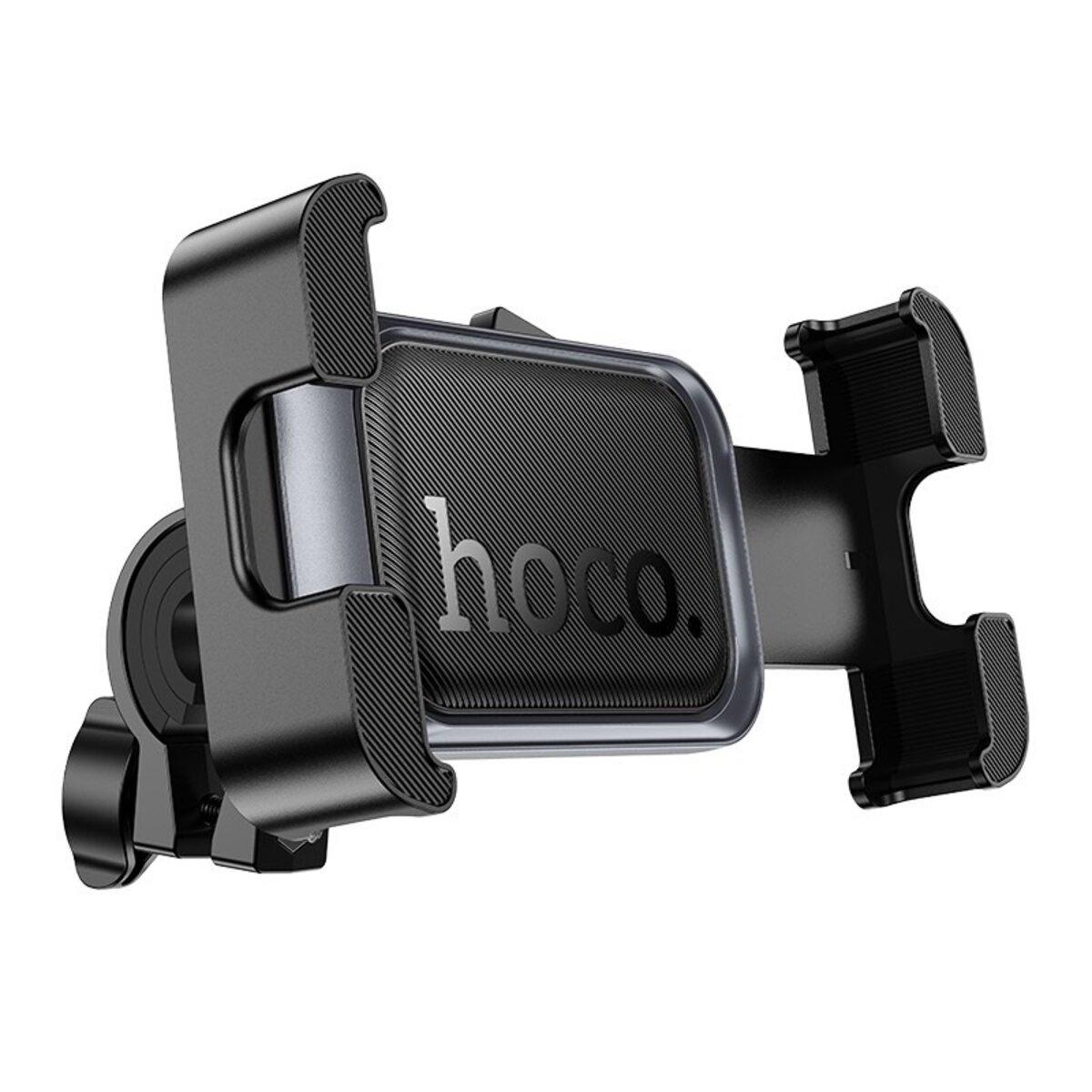 Велотримач для телефона Hoco H82 Vista bicycle Motorcycle Universal holder Black (6942007647922) - фото 2