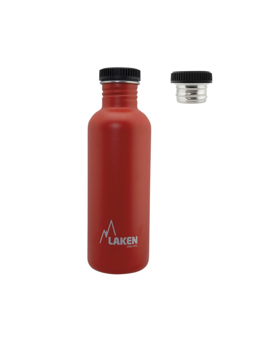 Бутылка Laken Basic Steel Bottle 1 L P/S Cap Red (1004-BSA100RO)