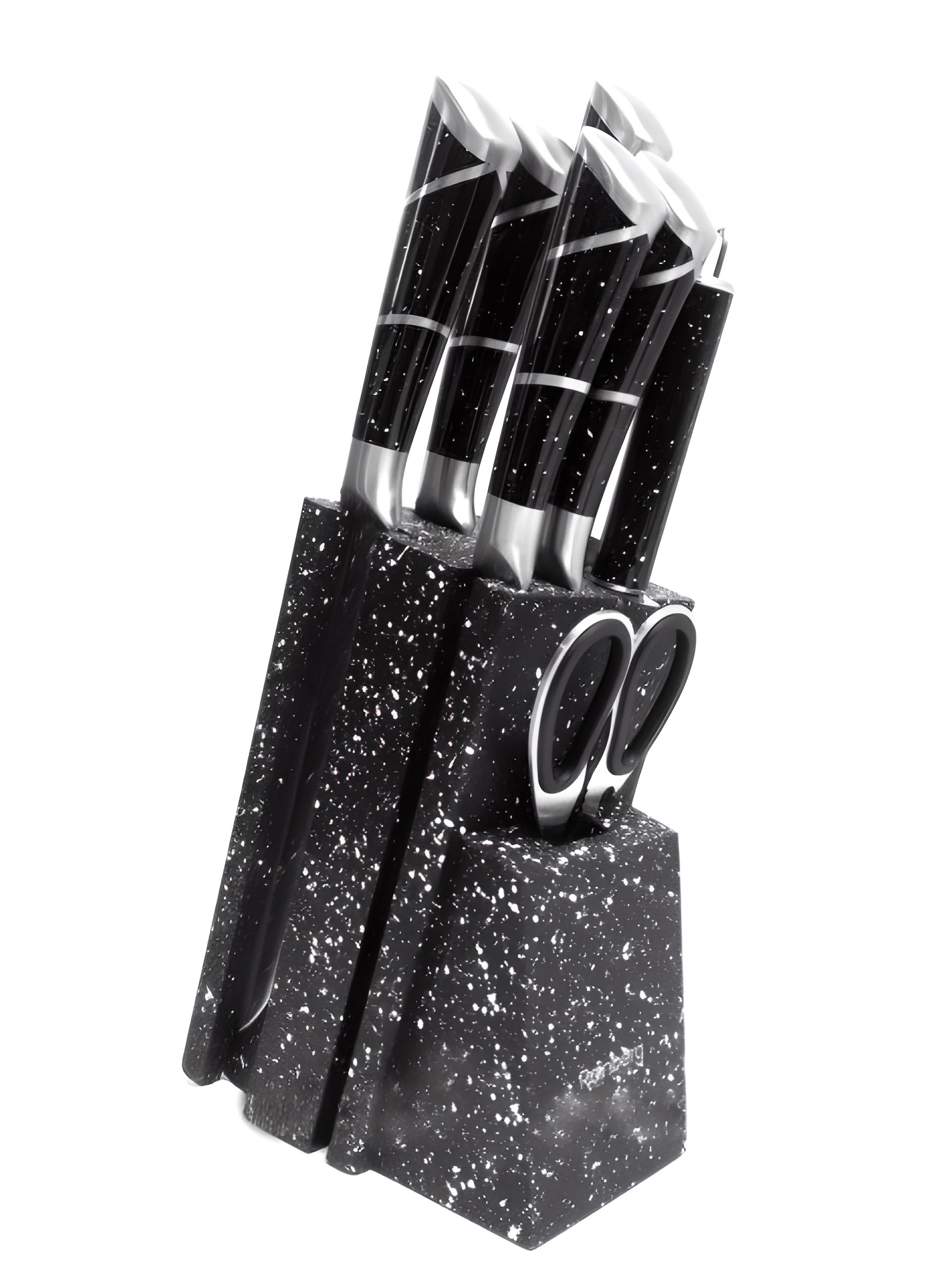 Набор ножей Rainberg RB 8805 Черный