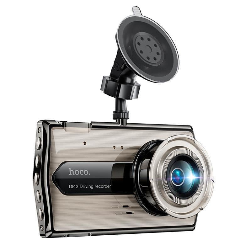 Видеорегистратор Hoco DI42 Driving recorder with rear camera с задней камерой