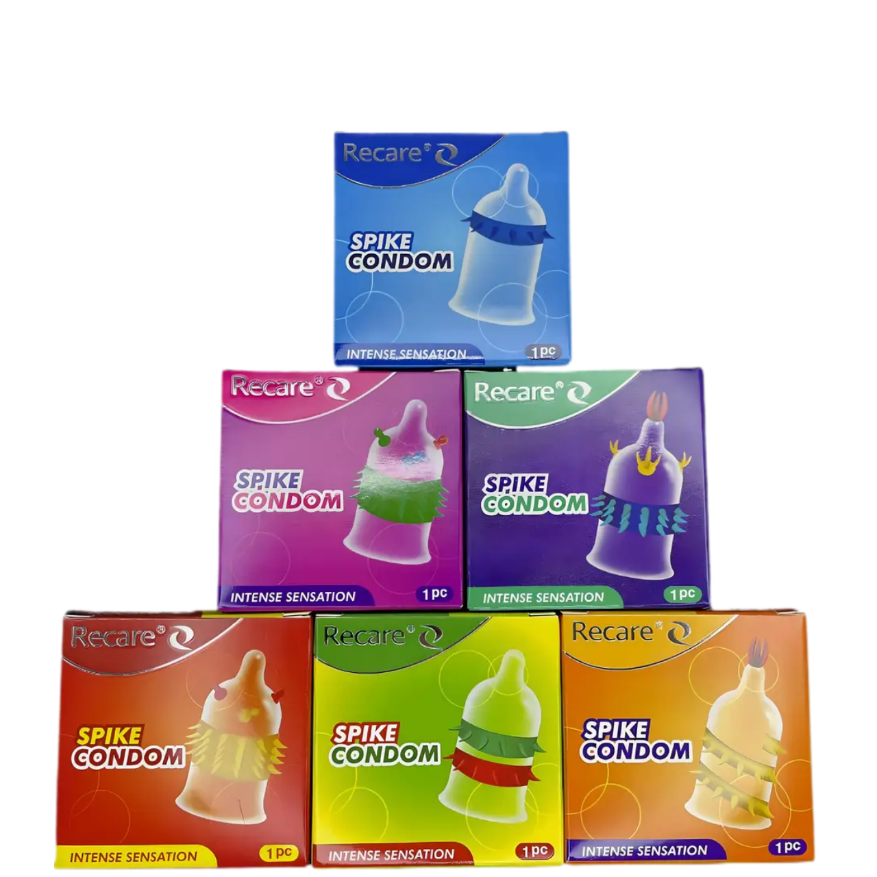 Набор презервативов с усиками Spike Condom Recare 6 шт. (27167008)
