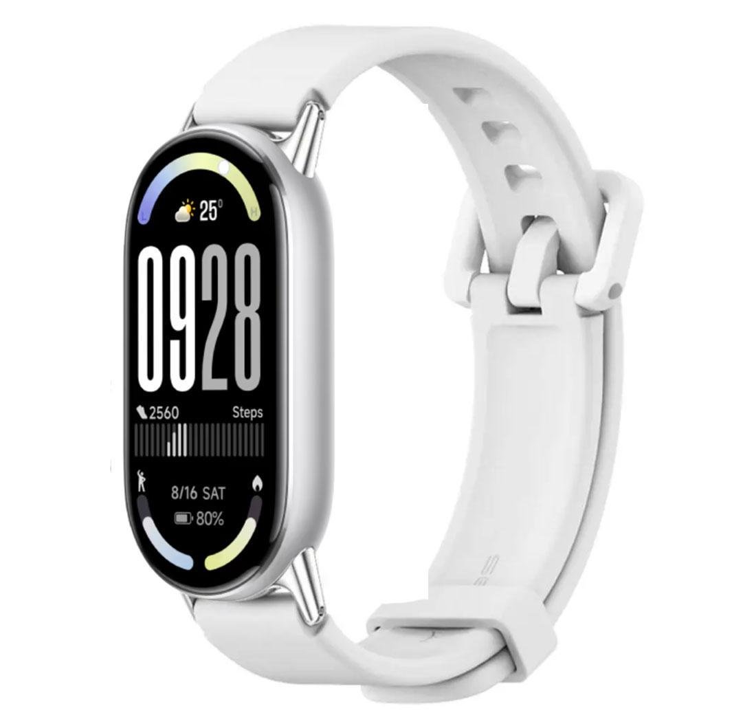 Ремешок силиконовый Mijobs для фитнес-браслета Xiaomi Smart Band 10 White (2670412411) - фото 2 Ремешок силиконовый Mijobs для фитнес-браслета Xiaomi Smart Band 10 White (2670412411) - фото 2