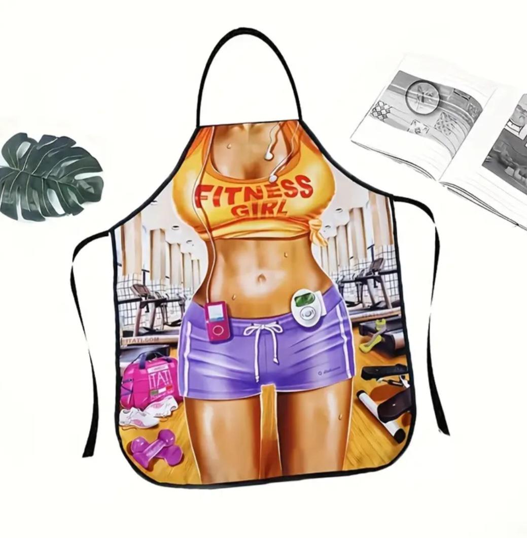 Фартук с приколом на кухню 75х60 см Разноцветный (50038) - фото 4 Фартук с приколом на кухню 75х60 см Разноцветный (50038) - фото 4