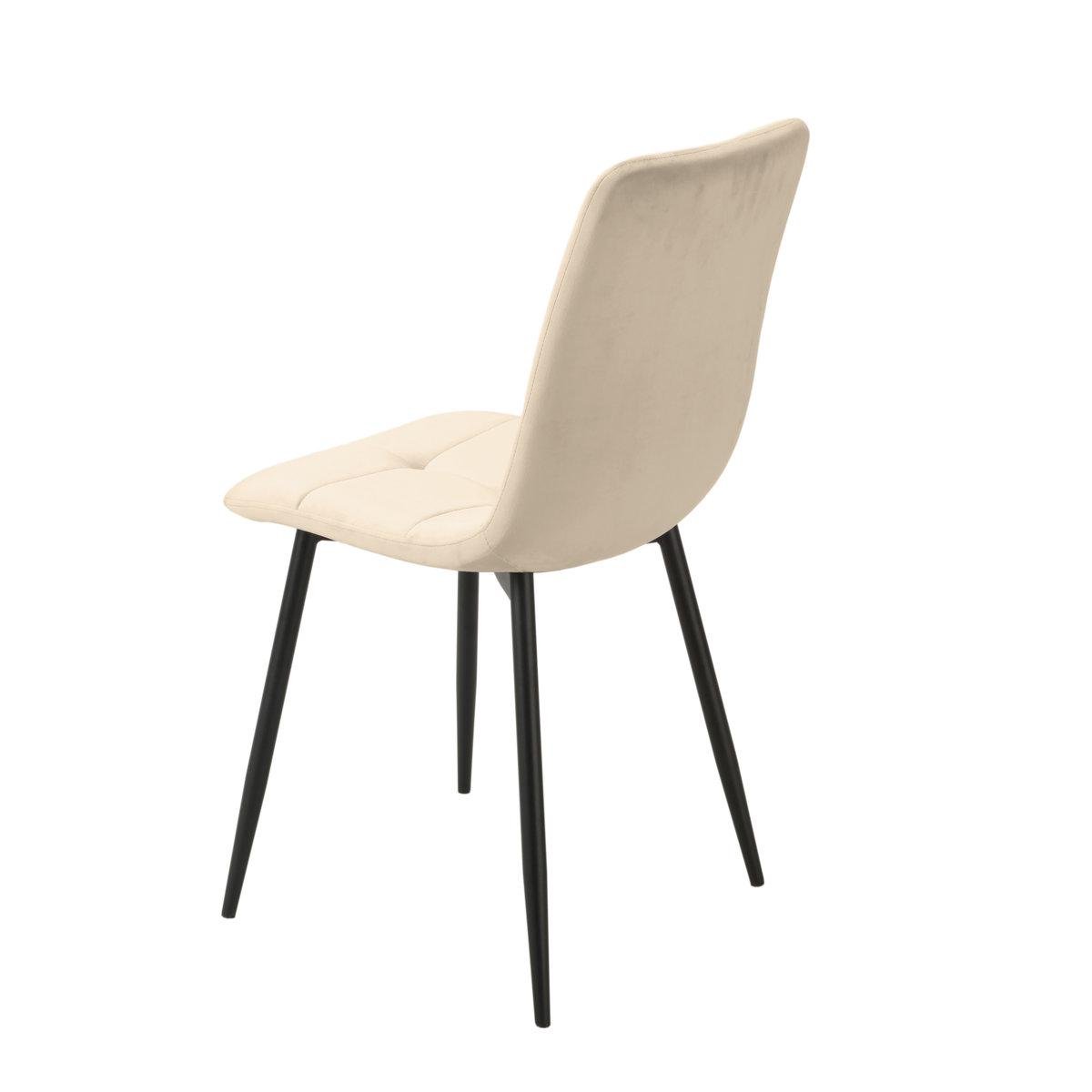 Стул кухонный Intarsio Neo Черный/Темно-бежевый - фото 6