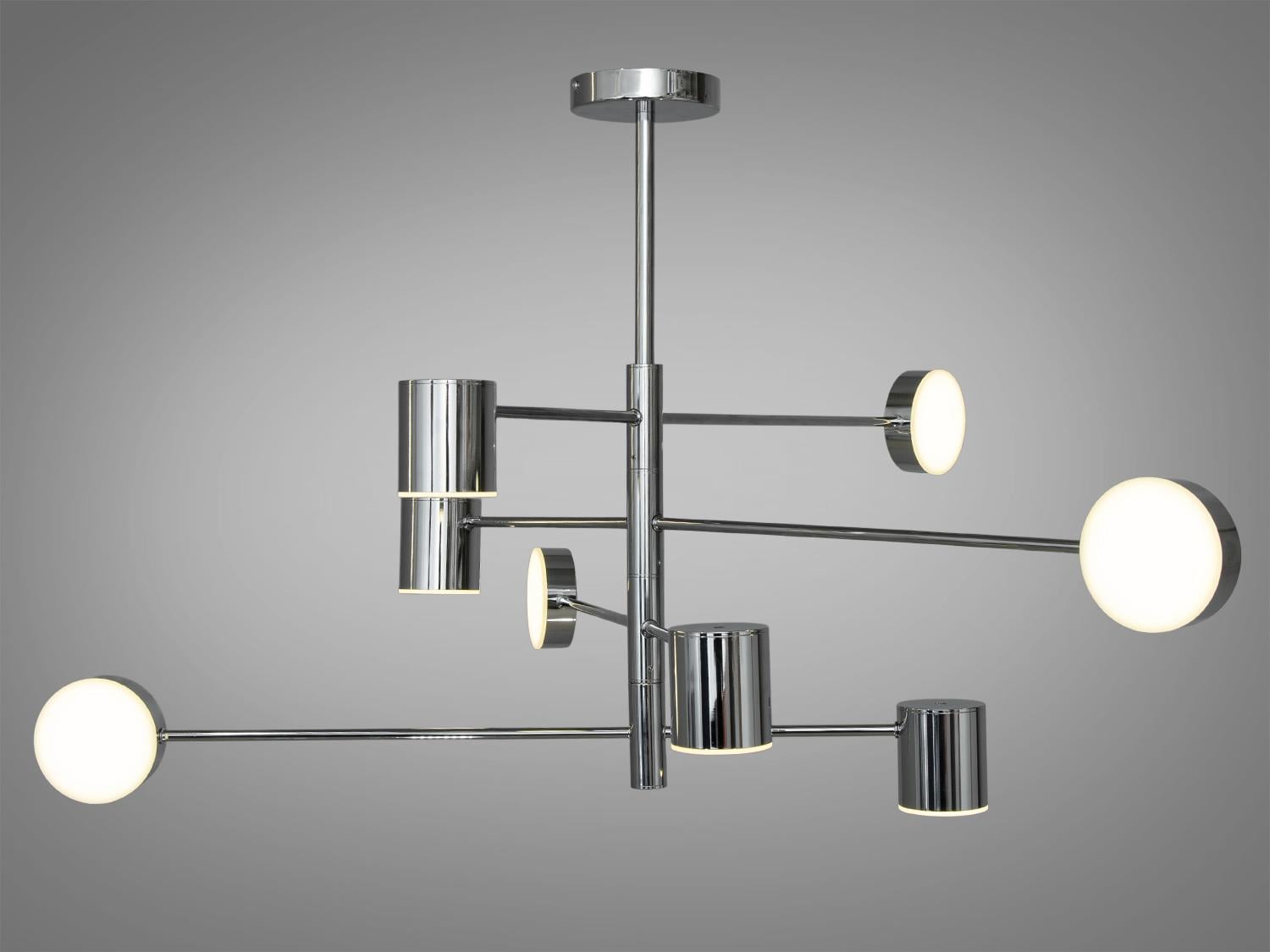 Люстра LED Diasha D302-8CH 40W Хром