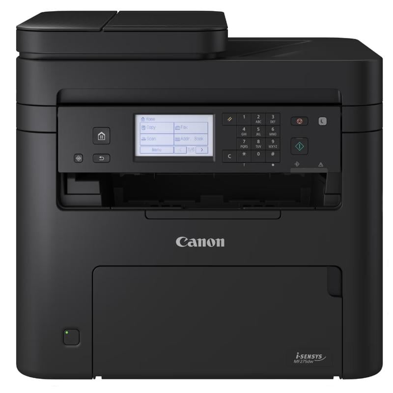 Принтер лазерний Canon i-SENSYS MF275dw для друку БФП чорно білий USB 2.0/Wi-Fi/факс 3в1