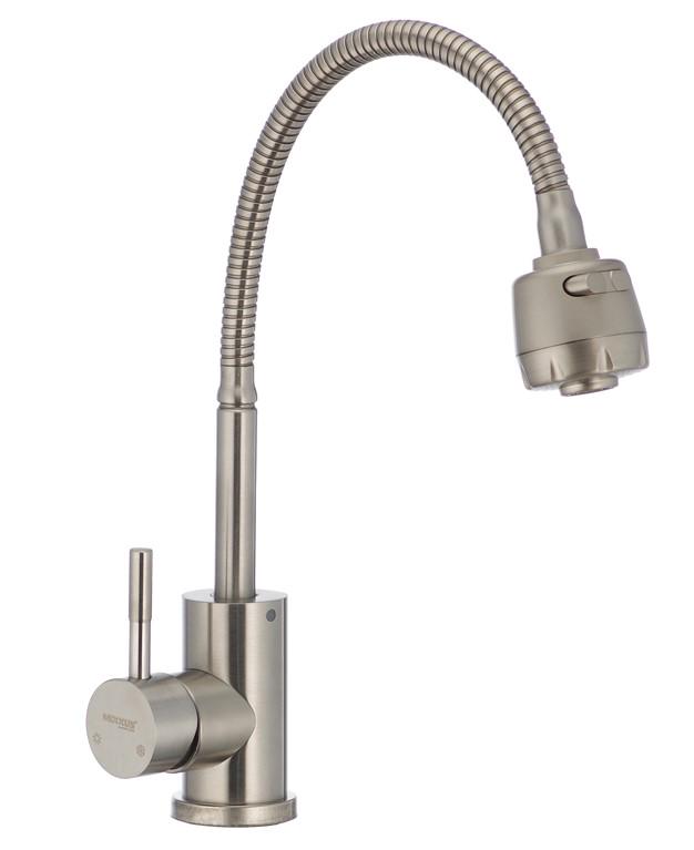 Смеситель для кухни MIXXUS SUS304 с рефлекторным изливом SS2797