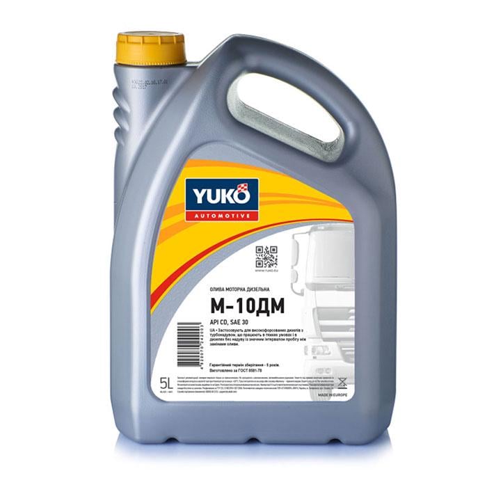 Моторное масло автомобильное YUKO DIESEL М-10ДМ 5 л (154216)