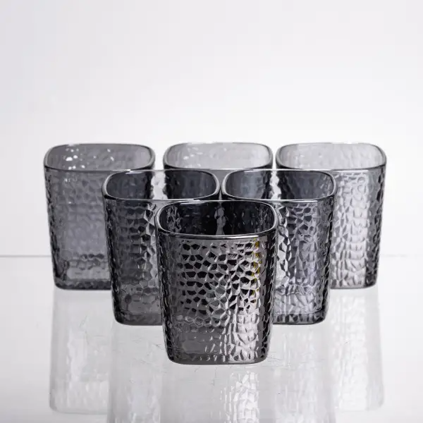 Набор кувшин со стаканами фактурныке 1,8/0,2 л Серый - фото 4 Набор кувшин со стаканами фактурныке 1,8/0,2 л Серый - фото 4