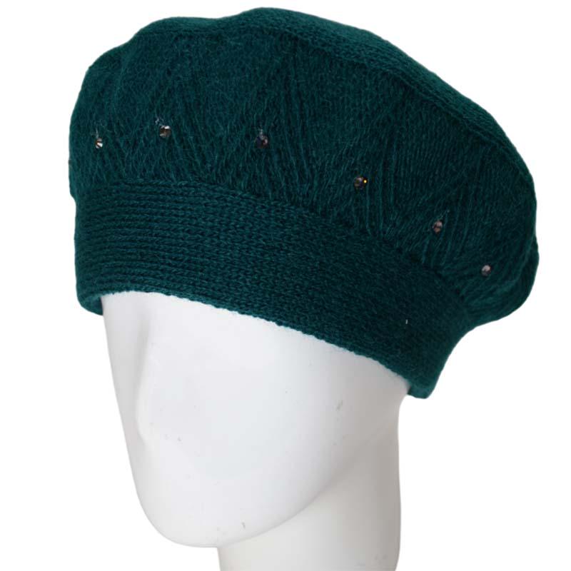Берет женский Lirus Люся двойной Зеленый (131950)