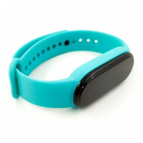 Ремешок силиконовый TCCG для Mi Band 5 Mint - фото 2