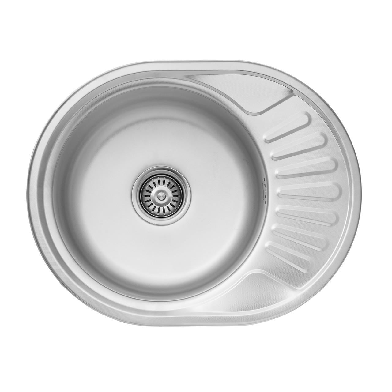 Мойка для кухни Kroner KRP Dekor 5745 0,6 мм
