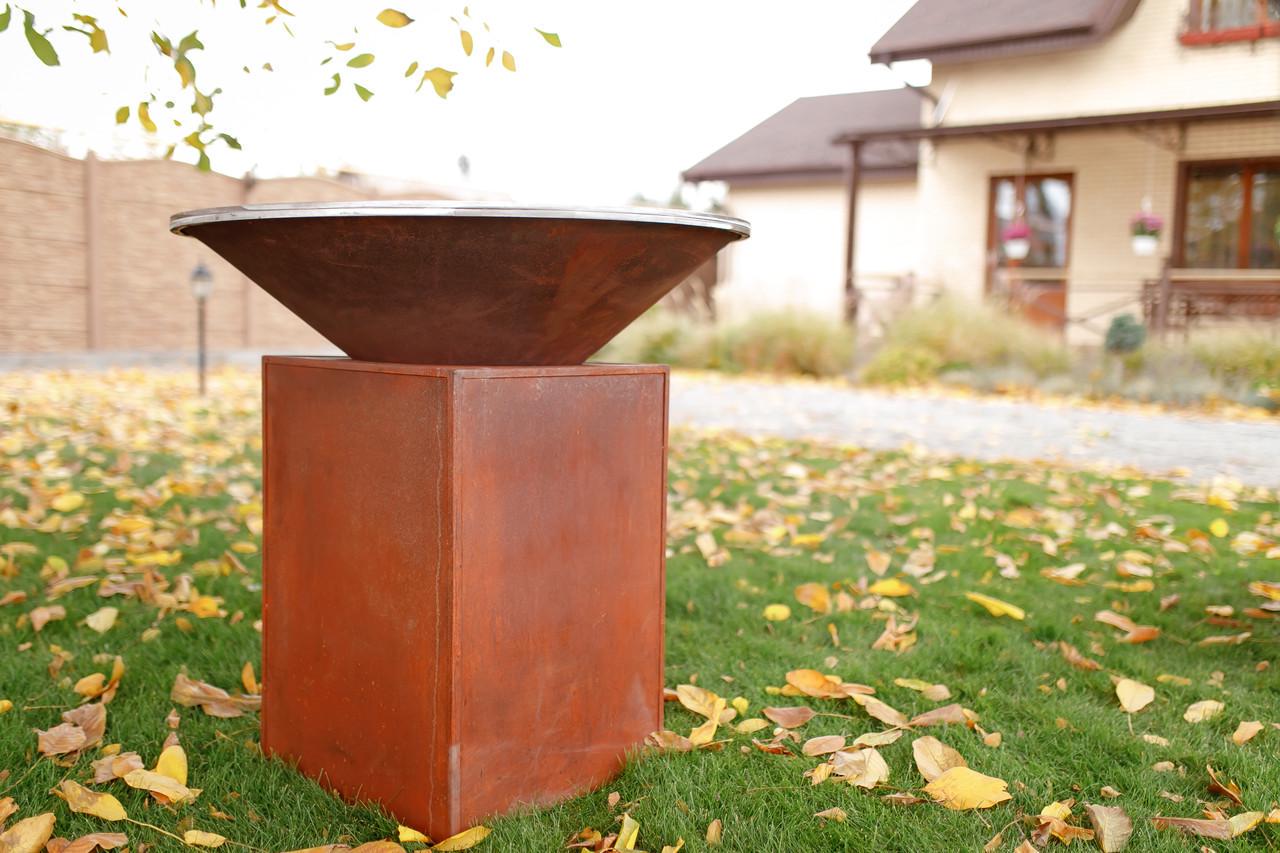 Гриль-мангал барбекю Smoke House Holla Grill Rust закрита тумба (600003) - фото 5 Гриль-мангал барбекю Smoke House Holla Grill Rust закрита тумба (600003) - фото 5