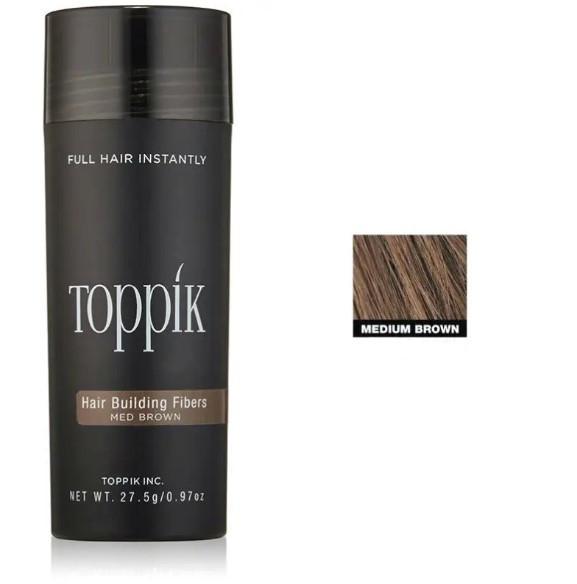 Загущувач для волосся Toppik Hair Building Fibers Medium Brown (mb-03) - фото 5